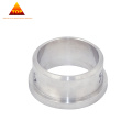 High Purity Flanged Bushing And Sleeve CNC Machining